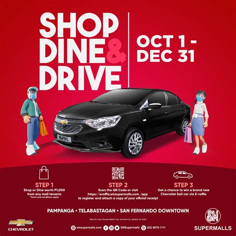 Shop, Dine & Drive E.